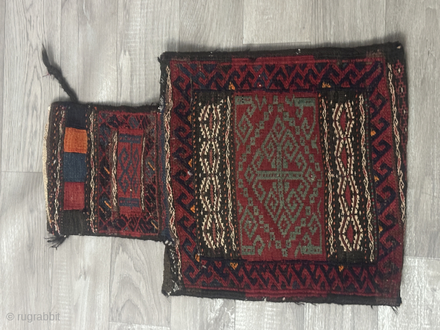 an antique salt beg ( namak dhani )                         