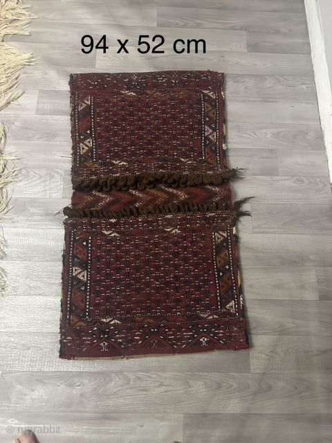 a beautiful antique donkey beg                            