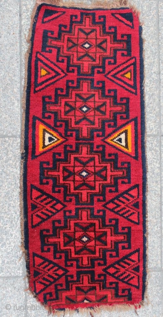 Uzbek napramach
size: 36 x 87 cm                           