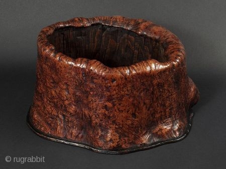 Japanese Antique Burl Hand Warmer

Japanese antique burl hand warmer, typically used in the tea ceremony where each participant would have their own charcoal heater. Nowadays, this container (hibachi) can be used to  ...