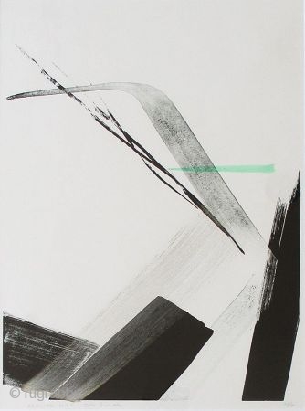 "Arrived Wind" print by Toko Shinoda
Japanese lithograph print by Toko Shinoda (born 1913) entitled "Arrived Wind". Signed in pencil. Undated. Edition number 27 of 35. Frame: 33" high x 27" wide Inside  ...