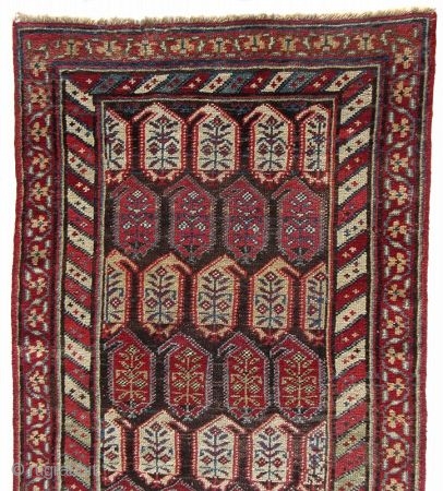 Antique Hand-Woven Persian Malayer Runner Rug

Antique Persian hand-woven 100% wool runner carpet, originating from the large village of Malayer with natural dyes of deep red, indigo, rust brown, and beige hues. With  ...