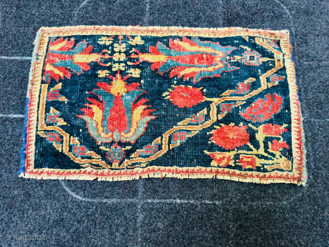 https://zubaidatribalrugs.etsy.com/listing/4338378334
Antique Bukhara Rug. Over 100 Years Old Hand Made 100 % Wool. Vegetable Dyes Colours.Excellent Condition. Size 25 Cm X 45 Cm.
           