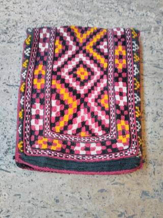 Turkmen small bag Silk embroidery                            