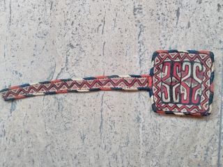 Turkmen bracelet Silk embroidery                             