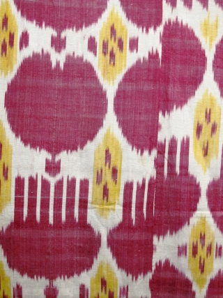 See this spectacular 19th century Bokhara silk ikat on my stand at LARTA next week. The London Antique Rug and Textile Art Fair, 22nd January - 27th January 2019. www.larta.net   