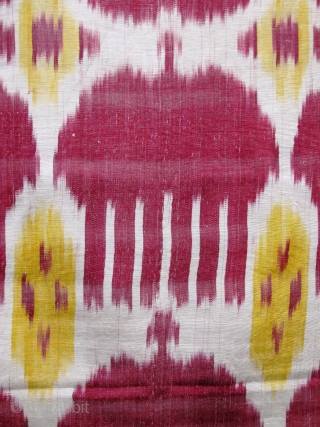 See this spectacular 19th century Bokhara silk ikat on my stand at LARTA next week. The London Antique Rug and Textile Art Fair, 22nd January - 27th January 2019. www.larta.net   