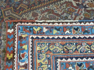 Exceptional Khamseh rug 2.87m x 1.60m.                           