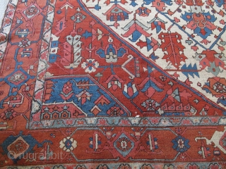 Very Good Serapi Carpet 3.97m x 2.97m, circa 1870                        
