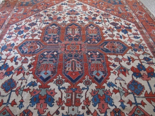 Very Good Serapi Carpet 3.97m x 2.97m, circa 1870                        