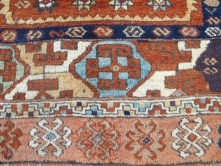 Antique East Anatolian Rug, 2.80m x 1.16m (9'2" x 3'10"), wonderful wool and dyes. Great design, lots of archaic ornaments. Very good condition.          