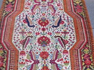 19th century Karabagh Rug 2.27m x 1.27m (7'4" x 4'2")                       