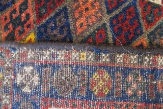 Large Kurdish Bagface, 100cm x 77cm, very nice wool and good dyes. Excellent condition. Reasonable Price.                 