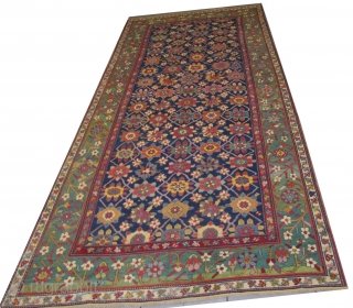 Wonderful Karabagh Kellei, early 19th century, 4.73m x 2.06m.                        