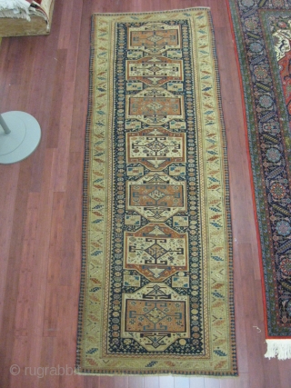 2.5/3 shirvan akstafa mid-19th century repaired with exellent colors                        
