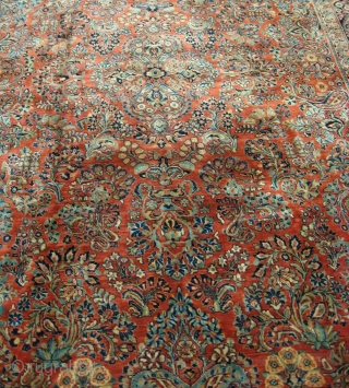 1900's sarouk
very good condition
15/10
pile is good and lustrous                         