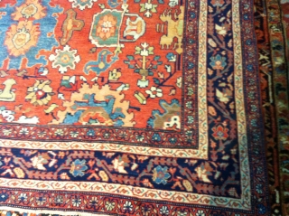 Persian Mahal from 1900   size 12'1"x 8 . great condition no pet stains no dry rot.  no repair needed. well kept.         