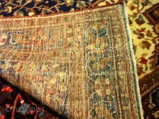 Circa 1900 Persian Farahan Sarouk  perfect shape no pet stains   size 4'5"x4'5"                  