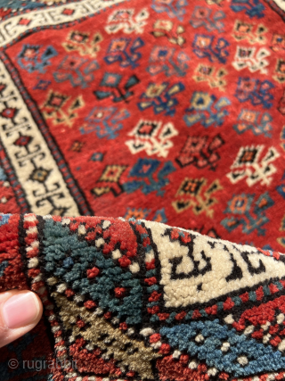 Shahsavan Bagface 1900's
Feet: 2 X 2
Size: 60 X 60
neutralrug@gmail.com 
+905448051068 
IG: @neutralrug 
https://www.instagram.com/neutralrug?igsh=MXNqdDl5N3NucG9haQ%3D%3D&utm_source=qr Emre Neseli                  
