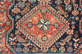 Antique Afshar Neiriz Rug, early 20th century

227 cm x 131 cm

This is an antique Afshar rug, woven in early 20 th century. A collector´s and a nice decorative rug with a sober  ...