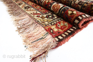 Antique Tribal Qashqai Rug, last quarter 19th century

227 cm x 131 cm

This is a very antique Qashqai rug. Woven on the last quarter of the 19th century. A collector´s and also a  ...