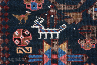 Antique Caucasian Kuba Rug, early 20th century

185 cm x 122 cm

A decorative tribal antique rug, woven in the early 20 th century, in the Shirvan- Kuba region of the Caucasus. With a  ...