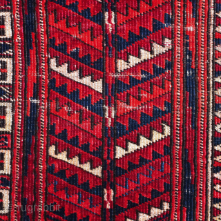 Antique Tekke Ensi, late 19th century.
140 cm x 122 cm

See more rugs in https://trybal.com.ar                   