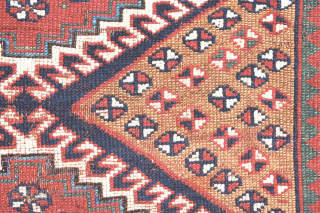Antique Tribal Luri Rug, last quarter of 19th century
259 cm x 131 cm

This is an antique rug attributed to the Lurs tribe. According to the expert and author James Opie: “The Lurs  ...