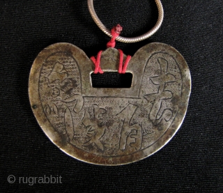 
Very rare (no one I know has seen one before), silver amulet with a rat (definitely not a mouse). 2020 is the Chinese Lunar Calendar for the Metal Rat so this being  ...