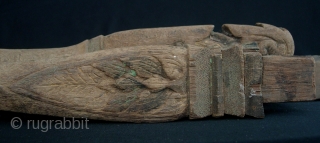 Southeast Asia: Antique portable spinning wheel from Chiang Mai area Northern Thailand. Nice functional old piece with classic Thai carved motifs on the support arms and spokes. This is from a village  ...