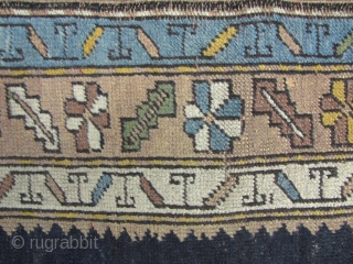 Lovely Gabbeh rug dated 1940 according to the 1318 Persian Jalali calendar, all natural dyes. Good condition all natural dyes. L: 237cm/93in and W: 133cm/52in. A few old repairs.

http://www.abhayaasianantiques.com/items/1417654/Iran-Tribal-Rug    