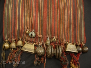 


Southeast Asia: Chin Shaman’s Cape~Fine and rare ceremonial men’s “bell” cape (khing ta zhi) from the Southern Chin ethnic group in Burma- this piece would have been worn during religious and planting  ...