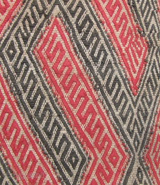 Stieng Woman's Skirt

Beautiful pre Vietnam War woman’s sarong from the Stieng/Xtiêng ethnic group Vietnam. Semi antique/vintage over 50 years old, all hand spun and woven. The center red and black panel is  ...