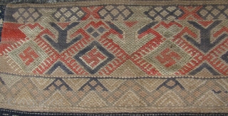 


Exceptionally rare baby blanket from the Tujia weavers of Longshan County, Hunan Province, China. I have been looking for one of these for years and this is the first complete blanket I  ...