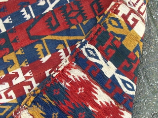 UZBEK COVER, MAGNIFICIANT COLOURS AND STRIKING DESIGNS, VERY TRIBAL AND IN GREAT CONDITION, CA 200 X 290 CM,               