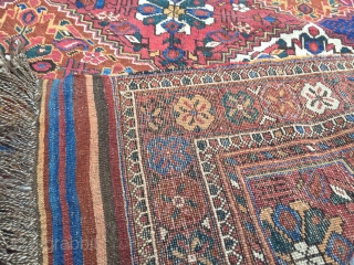 Antique afsar rug size 145x130                            