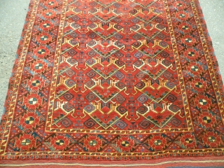 An Antigue Besir Rug Circa1860 Excellent Condittion Size 260x145                        