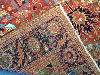 Heriz rug size 385x287                             