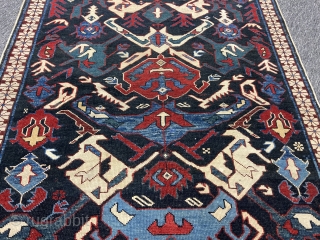 Antigue bicof rug size cm  120x086 feet 2”10x3”11                        