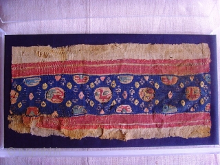 cop # 1002

size 14 x 29 cm 

Coptic textile, 2th- 7thC Egypt,

 One of 52 pieces will be offered as one collection. Mostly framed professionally on an acid free backing, some unframed  ...