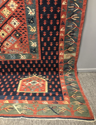 Antique Şarköy Kilim 
Size 250x350 cm 
Please contact at directly info@agrrugs.com 
www.agrrugs.com 
                    