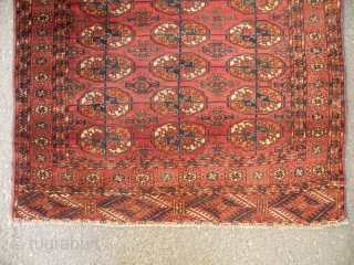 Tekke Turkmen rug.Circa 1900, 142x112cm                            