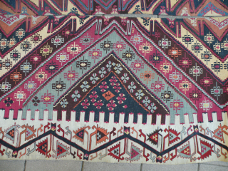 Antique Anatolian Kilim,155x395cm                              