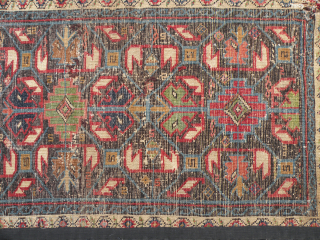 Caucasian rug fragment,50x84cm                              