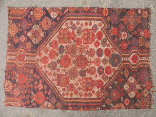 South Persian Rug fragment,74x110cm                             