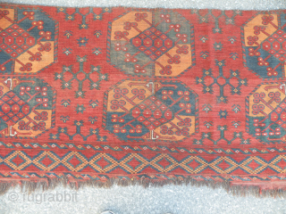 Ersari Main Carpet Fragment,80x222cm                             