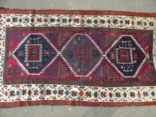 Antique Yuruk rug from eastern Anatolia 107x195cm                          