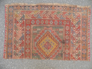 Caucasian rug fragment 80x123cm                             