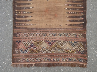 Antique Kordi flatwoven sofreh 88x200 cm                           