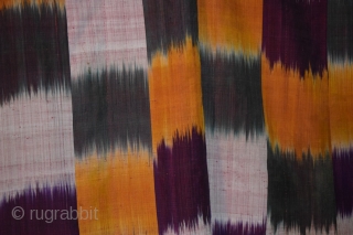 Bukhara Ikat Men's Chapan/Coat Very Large

Abstract Design - 19th Century
                       